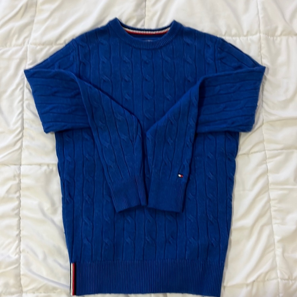 Tommy Hilfiger Wool Cable Knit Sweater